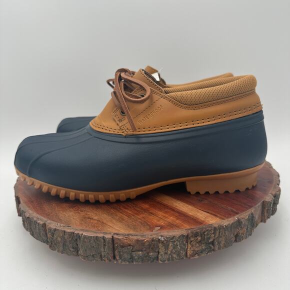 NEW Propet Ione Waterproof Duck Boot US 8 Blue Garden Clog Hike Barn Gorpcore - Picture 1 of 10